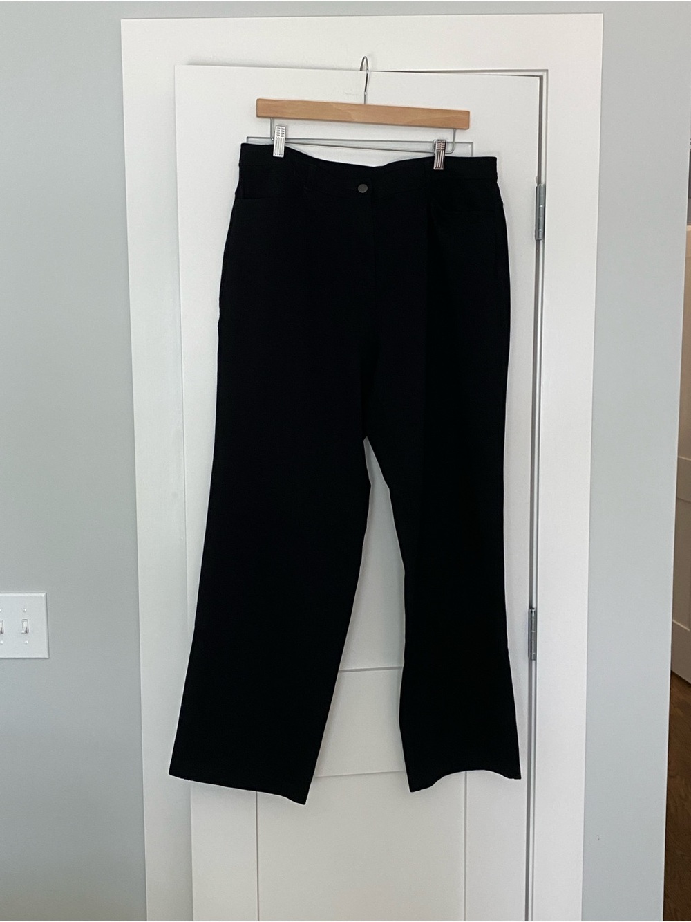 Black Knit Jean Style Pants from Eileen Fisher